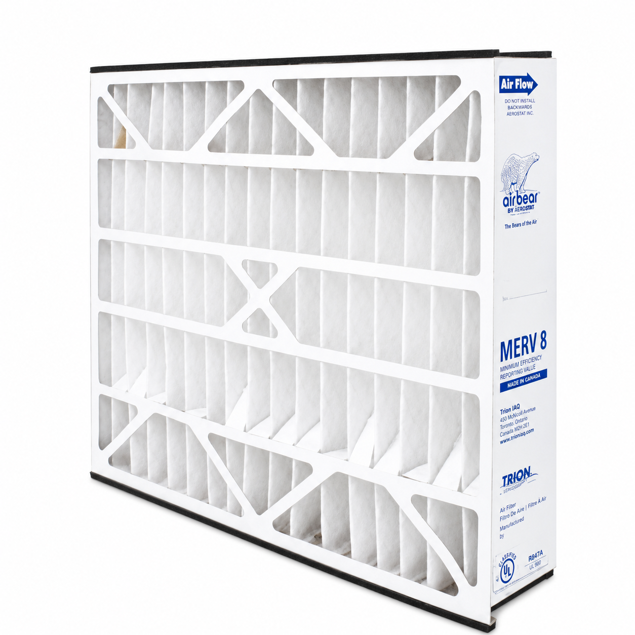 Air Bear 5-Inch Pleated Filters